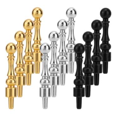 Imagem de 12pcs Metal Cribbage Pegs, 3 Colors Cribbage Board Pegs Suitable for 1/8 Hole Easy to Grip Game Pegs Cribbage Pins for Cribbage Traditional Board Games Accessories