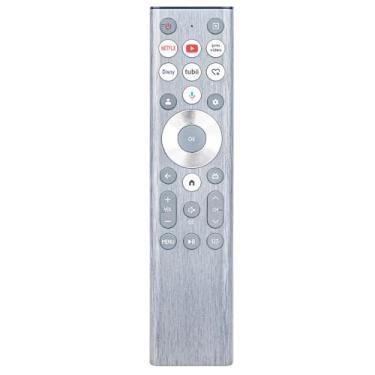 Imagem de Substituição ERF6A80 Remote Commander compatível com Hisense U88N e A7 Series 4K Google TV 55U88N 43A7N 100U88N 65A7N 85U88N 75A7N 75U88N 85A7N 65U88N 50A7N 55A7N 65U8U6UU. 8N 55UU 8N 85U8N 75U8N