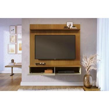 Imagem de Home Theater Íris para TV de até 55 polegadas - Cumaru Opala - Madetec