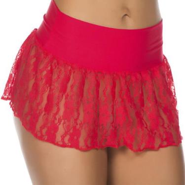 Imagem de Saia Sedutora Laço Vermelha Pimenta Sexy - Lingerie Sexy