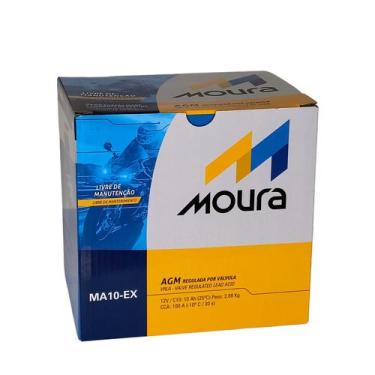 Imagem de Bateria Moura Moto  MA10EX  10 Ah YT12B4 YT12BBS