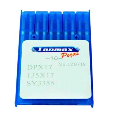 Imagem de Agulha para Máquina Transporte Duplo e Triplo DPx17 Nº 19 Lanmax - Pct