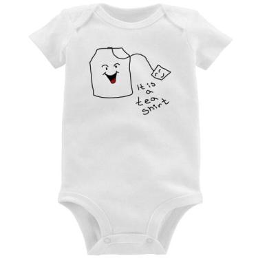 Imagem de Body Bebê Its A Tea Shirt - Foca na Moda, Branco, GG