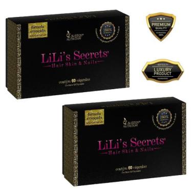 Imagem de Lilis Secrets Hair Skin Nails 2x60 Cápsulas Alisson Nutrition