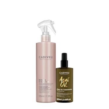 Imagem de Kit Cadiveu Professional Repair Solution Açaí Fluído Oil 60 (2 produtos)