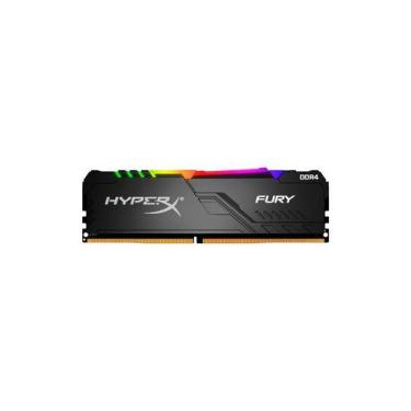 Imagem de Memória Ram Ddr4 16Gb 3600 King Hypx Fury Bk Hx436 - Vila Brasil