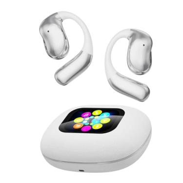 Imagem de Fones de ouvido com tradução de idiomas (música/chamada),Redução de ruído ANC com tela sensível ao toque Fone de ouvido tradutor de idiomas sem fio Bluetooth 5.4 140 com APP