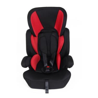 Imagem de Cadeirinha Para Carro Assento Elevaçao Infantil Criança Bebê Vermelha 