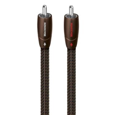 Imagem de AudioQuest Cabo de interconexão de áudio analógico RCA Mackenzie com jaqueta trançada - Par (1,5 m)