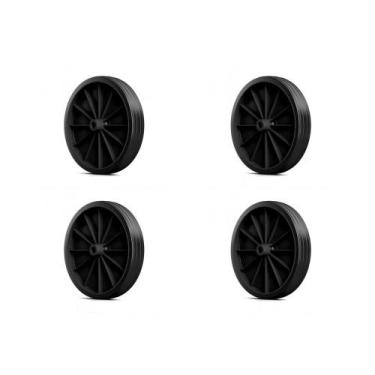 Imagem de Kit C/4 - Roda Para Carrinho Feira Reforcado Pc 200001 - KAORI