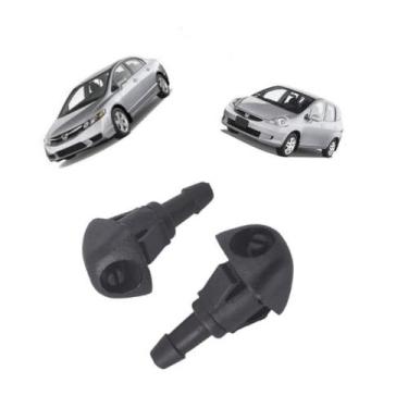 Imagem de Bico Esguicho Brucutu Limpador Água New Civic Fit City 2007 2008 2009 