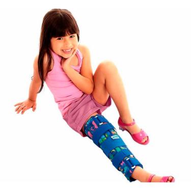 Imagem de Imobilizador De Joelho Funcional Infantil 40cm Chantal Kids