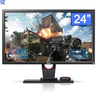 Imagem de Monitor Gamer BenQ Zowie XL2430 de 24 144Hz, Conexão Display Port, Lag-Free, Black Equalizer, S-Swtich, Low Blue Light