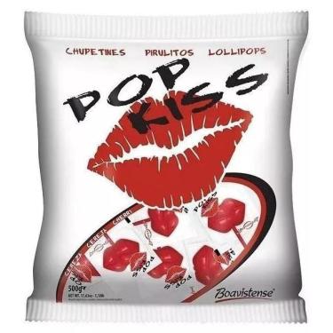 Imagem de Pirulito Formato De Beijo Pop Kiss Florestal Cereja C/200Un