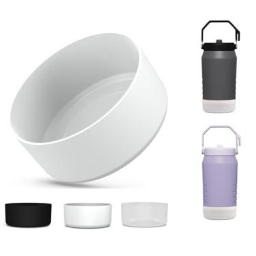 Imagem de Bota de silicone para jarro de palha Stanley IceFlow Flip com alça de 1,814 g, manga inferior de copo protetora, acessórios Stanley de 1,814 g compatíveis com acessórios de garrafa de água esportiva