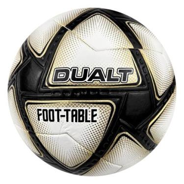 Imagem de Bola Dualt Fut Mesa Resistente Qualidade Original, Branco, Único, Únis