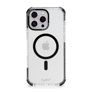 Imagem de Customic Capinha Case Capa para Celular iPhone 16 Pro Max (6.9"), Impactor Space Anti Impacto Proteção Militar 4 metros contra quedas, Compatível com Mag-Safe, Antiamarelamento, Transparente e Preta