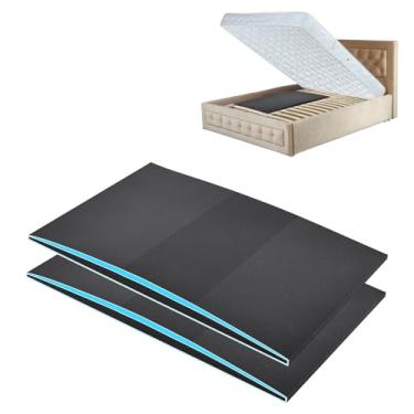 Imagem de TANYOO Suporte de colchão flácido, almofada de suporte sob o colchão para fixar camas que afundam, almofada de inserção de espuma de alta densidade para reparo de colchão flácido e estende a vida útil