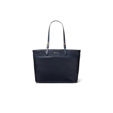 Imagem de MICHAEL Michael Kors Winston Bolsa multifuncional grande com zíper superior, azul-marinho