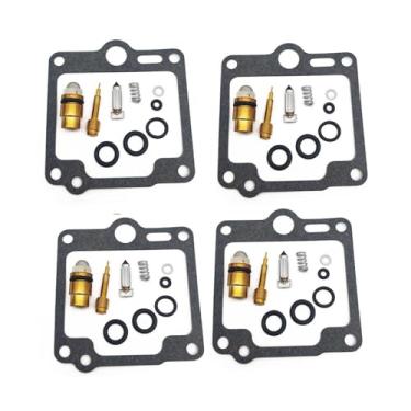 Imagem de Kit de reparo de carburador Parafuso de ar de assento de agulha flutuante para Yamaha XJ600H 3KM XJ 600N 3KN 51J XJ 600 XJ600 H N 600H 600N