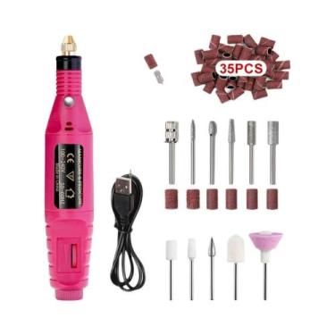 Imagem de Máquina Elétrica Forte Da Broca Da Lixadeira Do Prego Para O Polimento