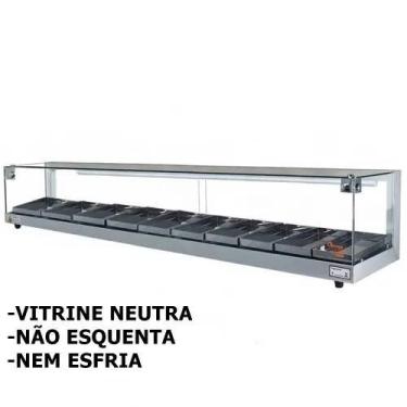 Imagem de B-VN150 - Vitrine Neutra Beta 1,50m Prata - Bivolt - Omega