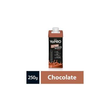 Imagem de Kit C/ 24 Unidades Yopro Danone Chocolate 15g Proteina