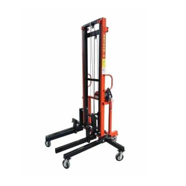 Imagem de Plataforma Elevatória Instalação de dutos de ventilação, plataforma elevatória elétrica de braço duplo com capacidade máxima de carga de 400 kg Mesa Elevatória