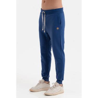 Imagem de Calça Masculina Moletom Básica Marinho Absoluto