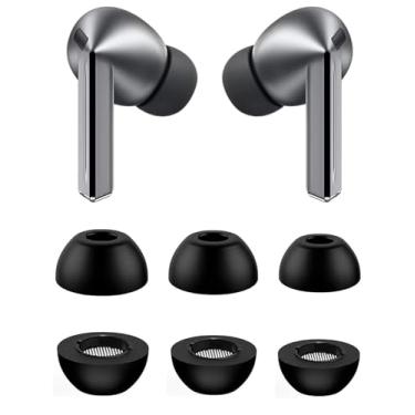 Imagem de ALXCD Fones de ouvido de espuma compatíveis com Galaxy Buds 3 Pro SM-R630N, S/M/L 3 pares de pontas de substituição de espuma de memória, compatíveis com Galaxy Buds 3 Pro SM-R630, 3 pares sml