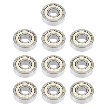 Imagem de aqxreight 10pcs 6000zz Metal Selado Aço Profundo B Bea 10x26x8mm B Bea 6000zz Metal Sealed Deep Equipment Bomba e Q