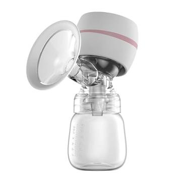 Imagem de Bomba Tira-Leite Elétrica Portátil, 2 Modos, 9 Níveis de Sucção, Display Digital, Recarregável USB