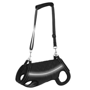 Imagem de Sling de Suporte para Cães | Arnês Refletor para Cães Idosos - Colete Ajustável Acolchoado Antifuga para Animais Lesados e Deficientes com Pernas Traseiras Fracas para Serviço e