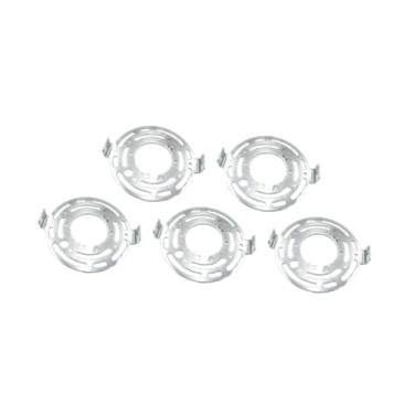 Imagem de Bothyi 5x Suporte de montagem de luminária redondo, resistente e leve, placa transversal para lustre pendente, 115 Milímetros