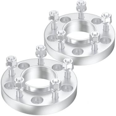 Imagem de Espaçadores de roda 5 x 4,5 mm com furo de 25 mm com 1/2" - 20 pinos para Mustang Ranger Explorer Edge Crown Victoria | Lincoln Town Car MK7 Aviator | Mazda Navajo série B, 2 adaptadores de roda 5 x 114,3 mm