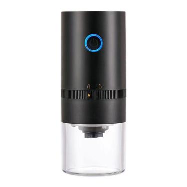 Imagem de Moedor De Café Elétrico Portátil Automatico Recarregável Usb Preto Bivolt
