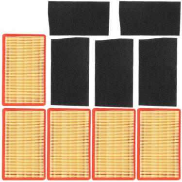 Imagem de SOAJEE Pacote com 5 filtros para GCV160 GCV-190 GCVX 170 GXV140 HR215 HRB215 HRC215 HRM215 HRM195 HRN216 HRR2169VKA HRX217VKA HU700H 17218-Z. G9-M000 17211-ZG9-M00 08170-ZG9-M00 08170-ZG9-M01