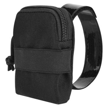 Imagem de Homakover Suporte organizador EZ Pass com alça, suporte para transponder de pedágio, fácil de instalar e remover, serve para espelho retrovisor de carro (passador EZ mais antigo e maior /EZ Pass Flex)