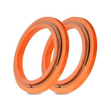 Imagem de TIKSCIENCE Anel retentor do eixo da roda dianteira adequado para Explorer Limited XLT Ranger XL Edge 2003 Substitui F87Z-3B457-AA F87Z3B457AA, ferramenta de retenção de rolamento de roda, 2 peças