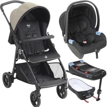 Imagem de Carrinho Moises Bebe Conforto Base ISOFIX Burigotto Lui Sand