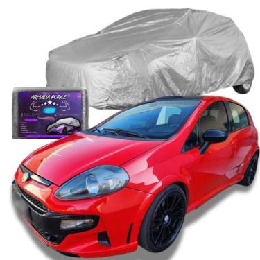 Imagem de Capa Para Cobrir Carro Fiat Punto Impermeável Com Forro Central - Arma