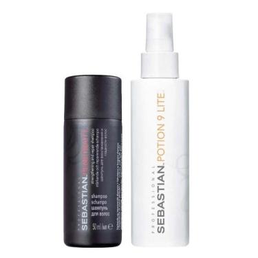 Imagem de Sebastian Penetraitt Kit Travel Size  Shampoo + Potion 9 Tratamento Fo