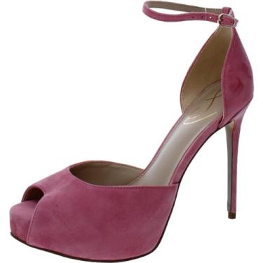 Imagem de Sam Edelman Sapato feminino Florencia, Rosa carmim, 8.5