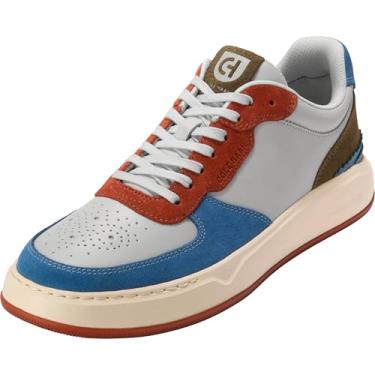 Imagem de Cole Haan Tênis masculino Grandpro Crossover, Microchip/azul escuro/marfim, 43