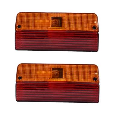 Imagem de Yeasliy 2 peças de lâmpada traseira AL112964 compatível com John Deere 6120 3300 9560 9660 trator S430 S550 S670 S680 Loader 6130D 6110M 6120E