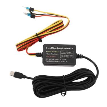 Imagem de aqxreight Kit de Fio Duro do Tipo C Cam 12V? 30V a 5V Caixa de Alimentação Câmera para Detectores de Fonte de Alimentação e Kitdash Cam Kitdash Came Cames Camera de Fio Hard