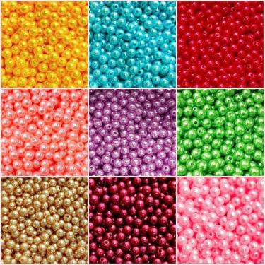 Imagem de PÉROLA DE ABS LISA Nº 06 20G PEROLA 6 MM - LADEIRA BIJUTERIAS, MISTURI