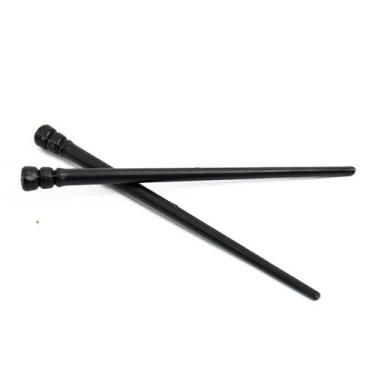 Imagem de Palito Pequeno Preto Japonês Para Penteados Coque Com 10 Unidades - Ru