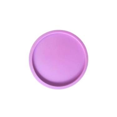 Imagem de R15 molde de silicone resina porta copos redondo - confeitaria dos mol