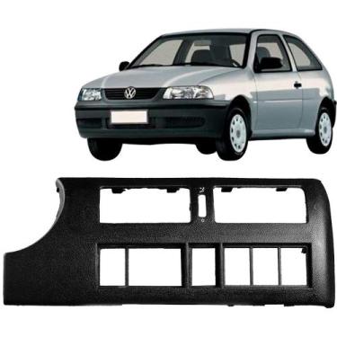 Imagem de Moldura De Painel Gol G3 99 A 05 Central Preta - ENGEKAR